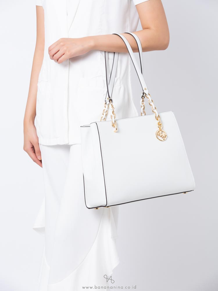 michael kors large white