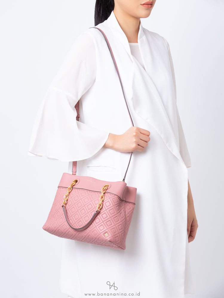 TORY BURCH Flemming Small Tote Magnolia Pink