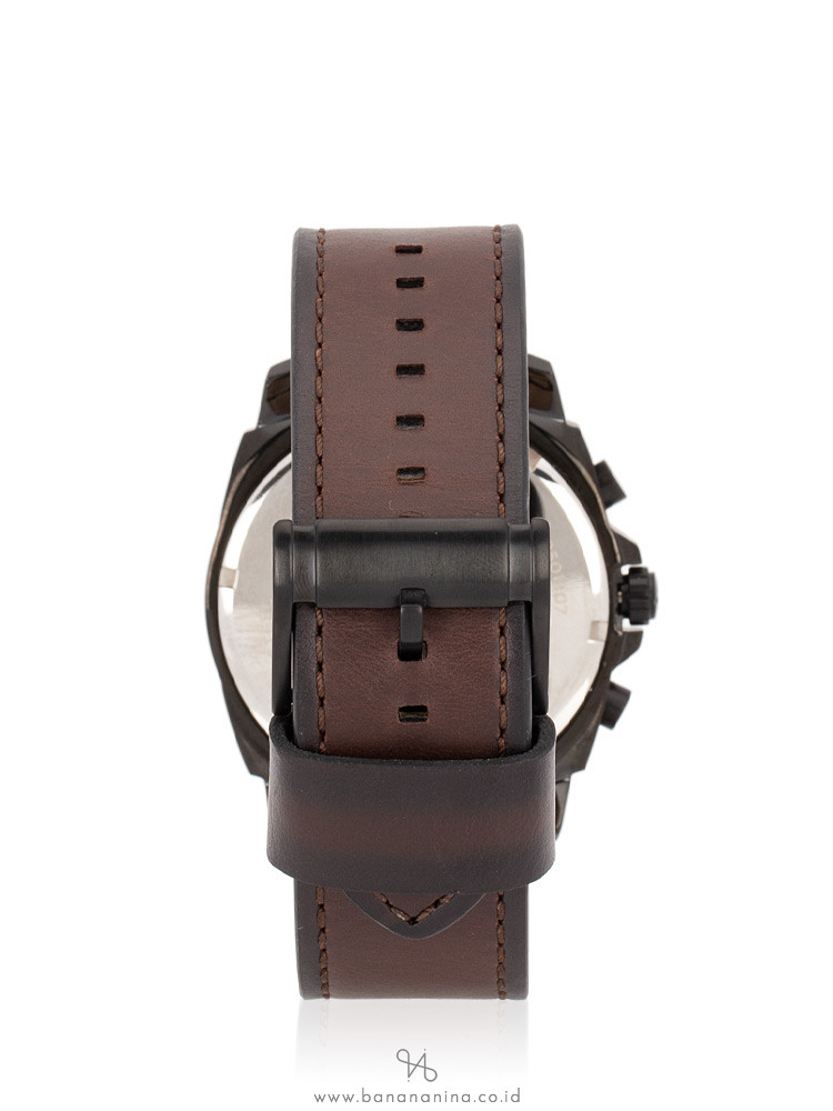 FOSSIL Men BQ2380 Privateer Chronograph Leather Strap Brown