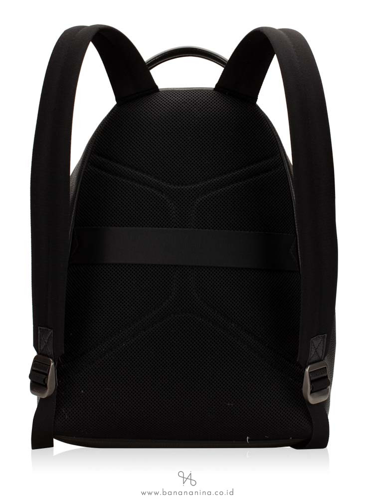 SALVATORE FERRAGAMO Leather Backpack Black