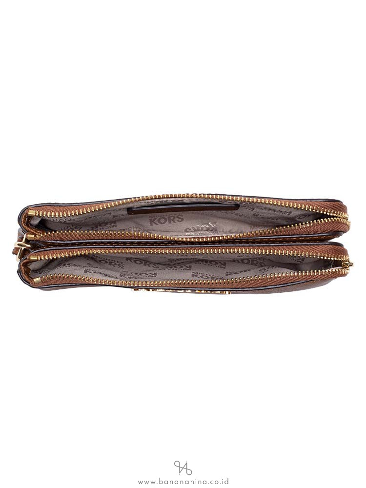 MICHAEL KORS Jet Set Travel Double Gusset Wristlet Luggage