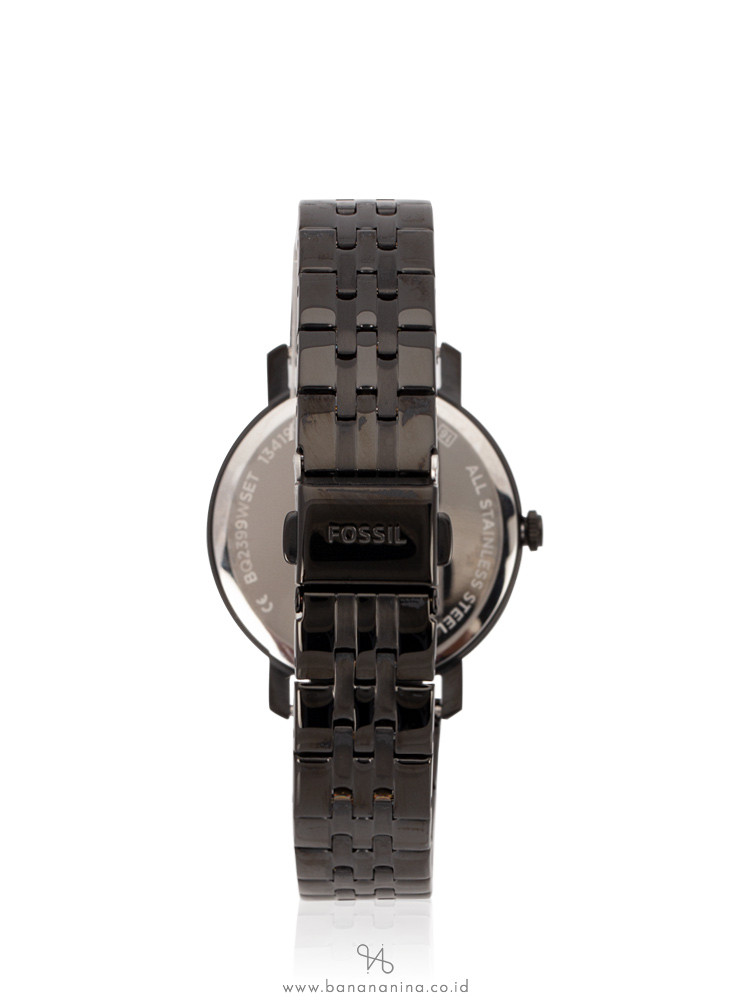 FOSSIL BQ2399 His And Her Stainless Gift Set Black