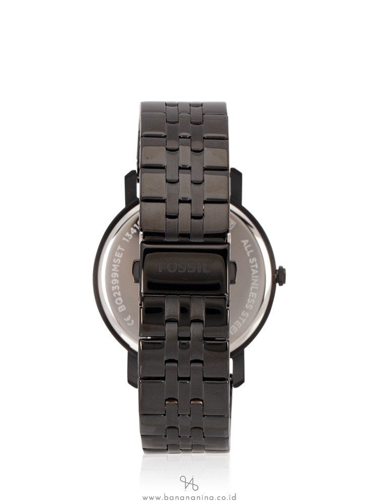 FOSSIL BQ2399 His And Her Stainless Gift Set Black