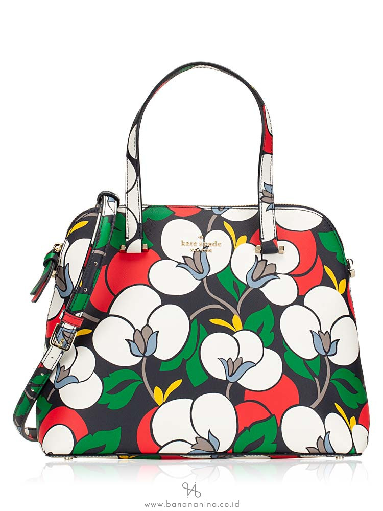 KATE SPADE Maise Breezy Floral Medium Dome Satchel Multi