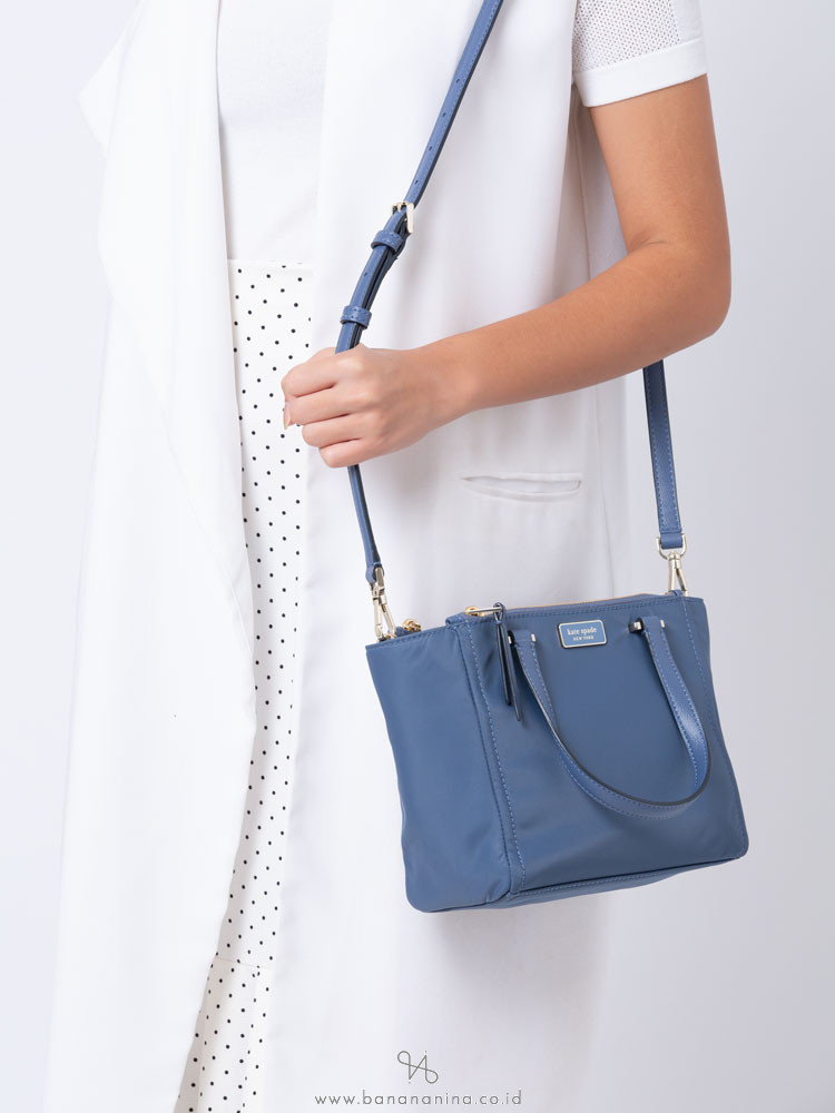 KATE SPADE Dawn Small Satchel Constellation Blue