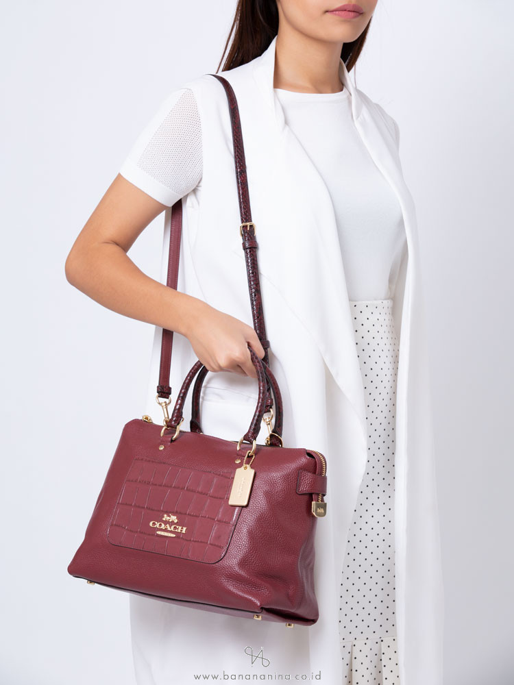 coach emma satchel large