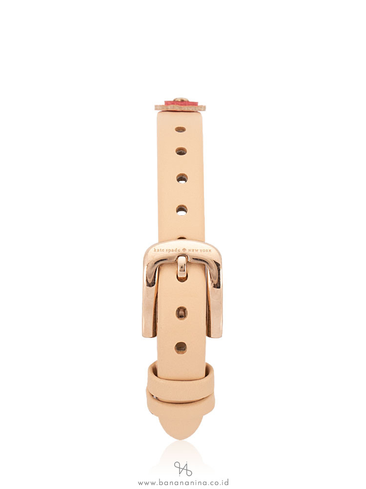 KATE SPADE KSW1463 Metro Western Rivet Vachetta Leather Strap Nude