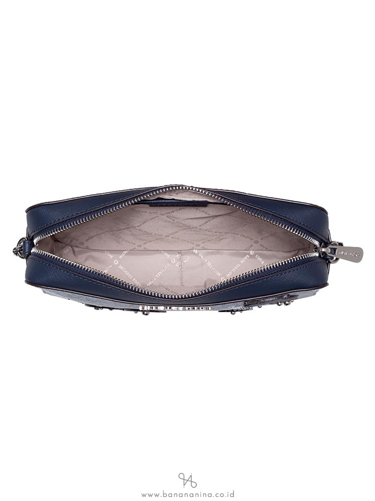 michael kors monogram handbag navy