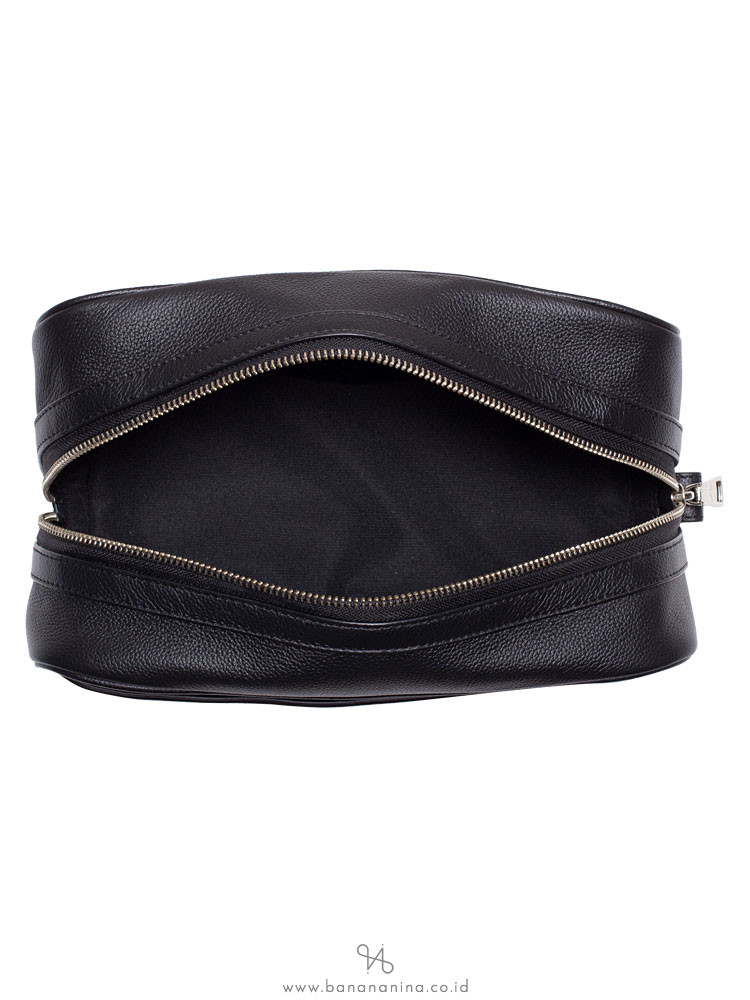 COACH Men 58542 Travel Leather Kit Black