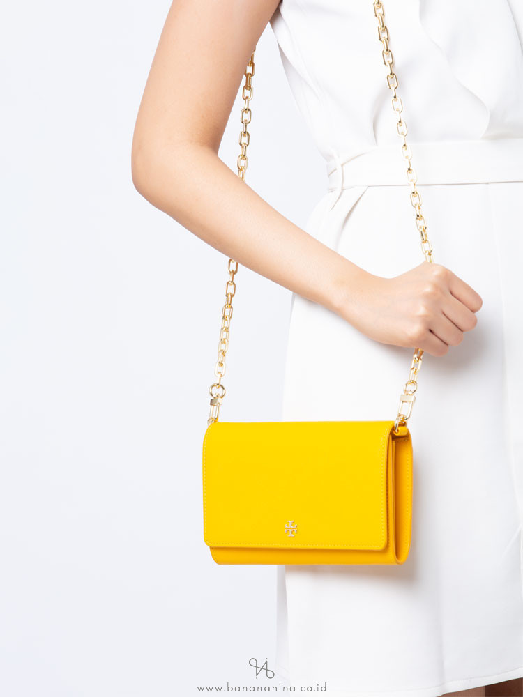 TORY BURCH Emerson Chain Wallet Cassia
