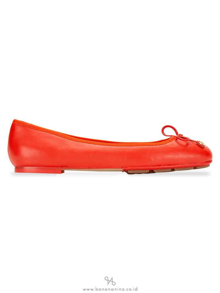 TORY BURCH Laila Driver Leather Flats Samba Sz 8