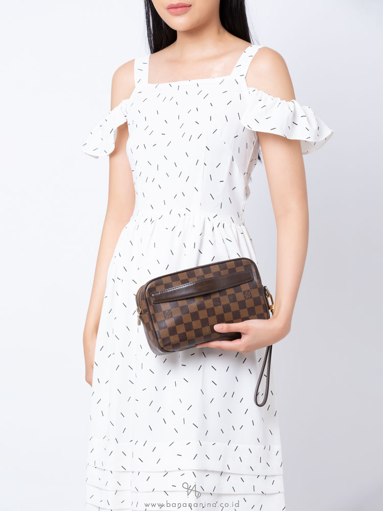 LOUIS VUITTON Damier Ebene Saint Paul Pochette