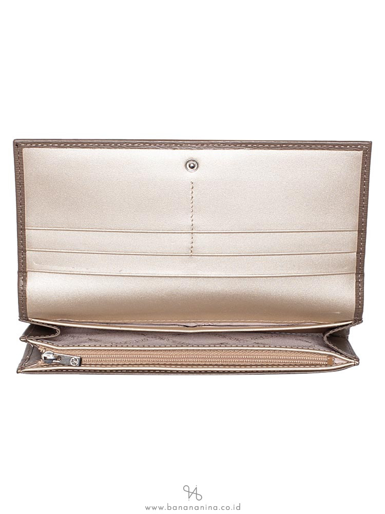 LONGCHAMP Roseau Long Wallet Taupe
