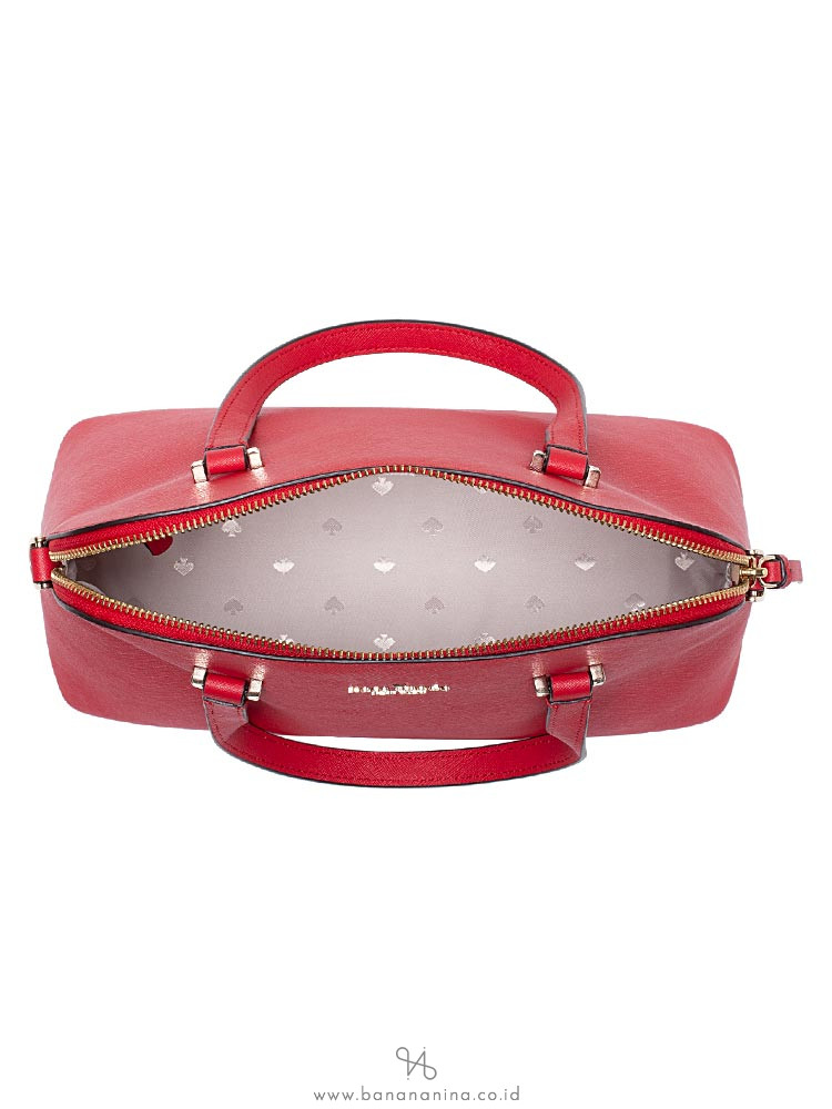 KATE SPADE Maise Medium Dome Satchel Hot Chili