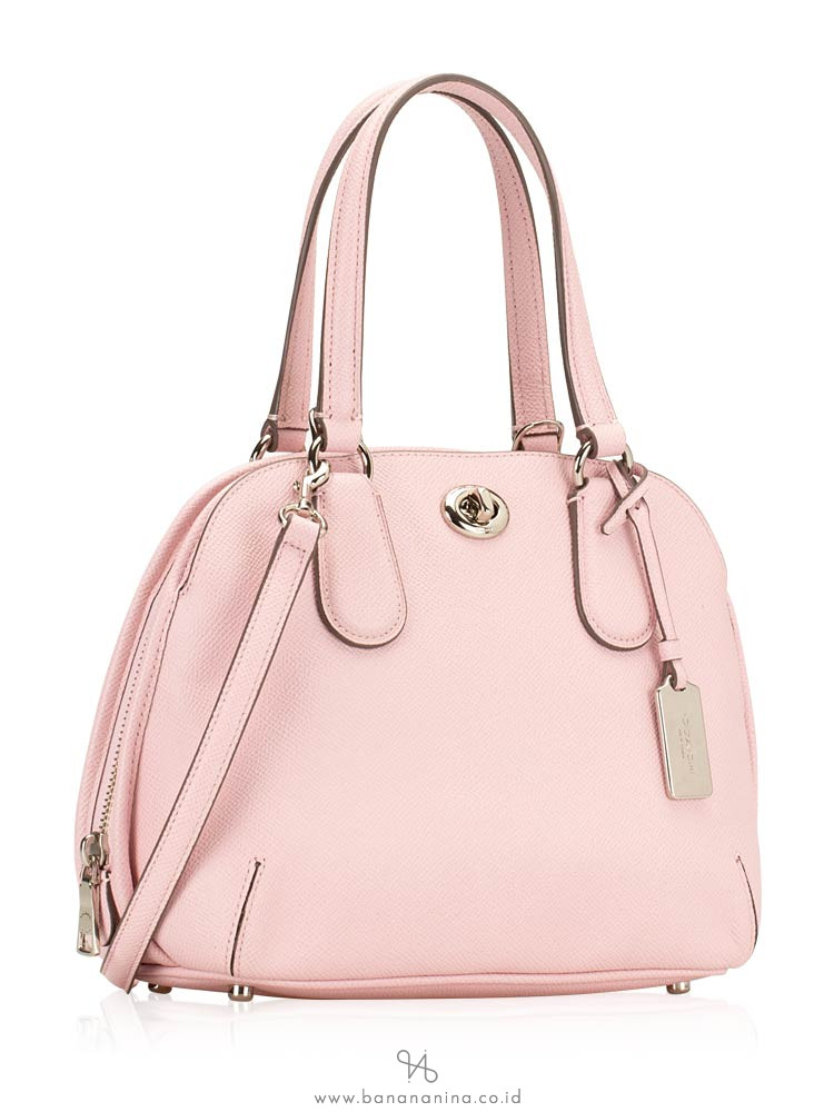 COACH 34940 Crossgrain Mini Prince Satchel Petal