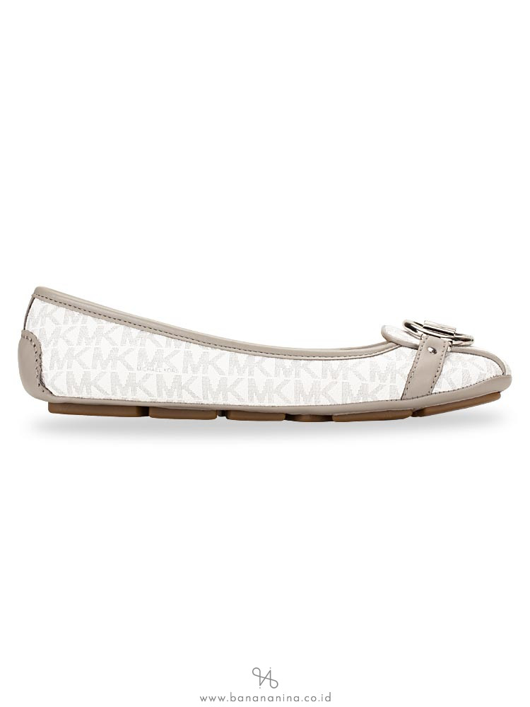michael kors fulton flats grey