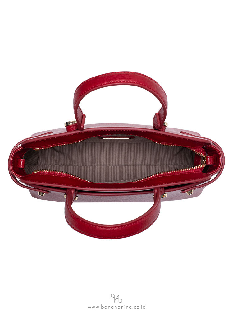 FURLA Agata Small Satchel Cabernet
