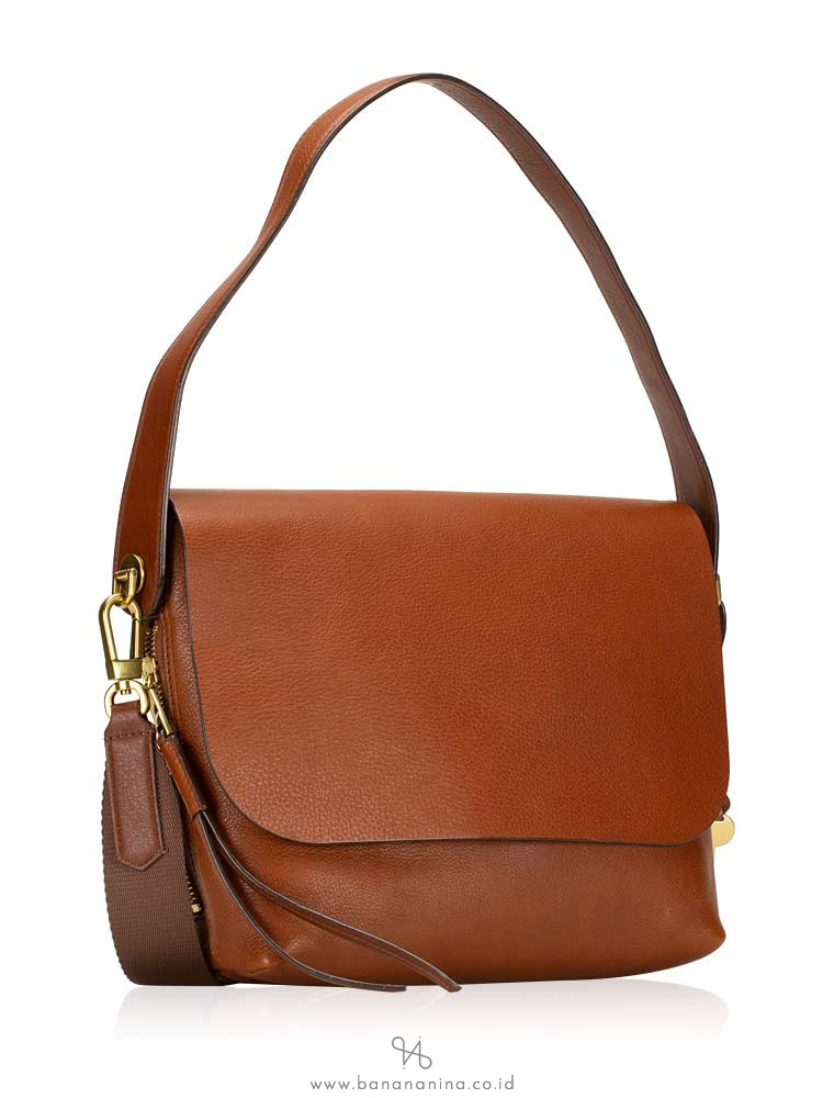 FOSSIL ZB7617200 Maya Large Flap Crossbody Brown