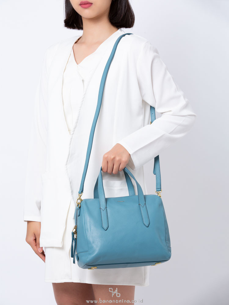 FOSSIL SHB2063981 Sydney Satchel Caribbean