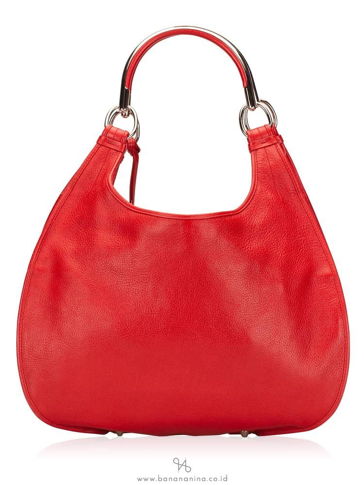 DIOR Grand Sac 61 Hobo Bag Red