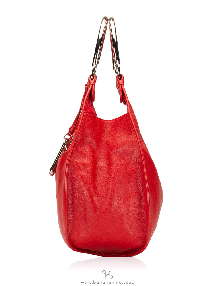 DIOR Grand Sac 61 Hobo Bag Red