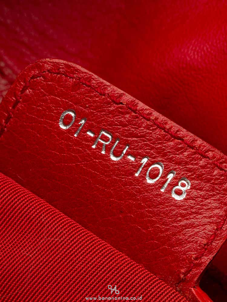 DIOR Grand Sac 61 Hobo Bag Red