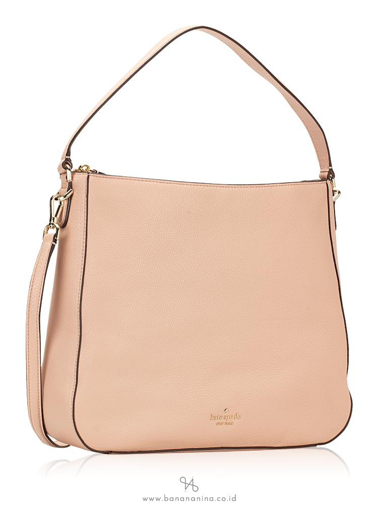 KATE SPADE Jackson Double Compact Shoulder Bag Warm Vellum