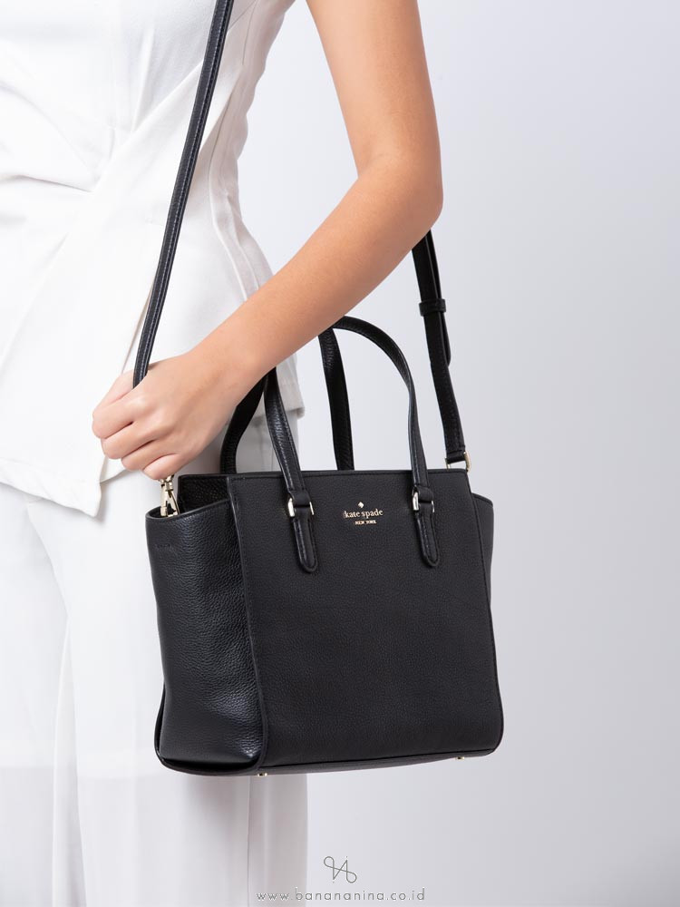 KATE SPADE Jackson Medium Satchel Black