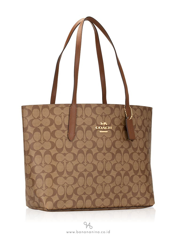coach signature avenue tote