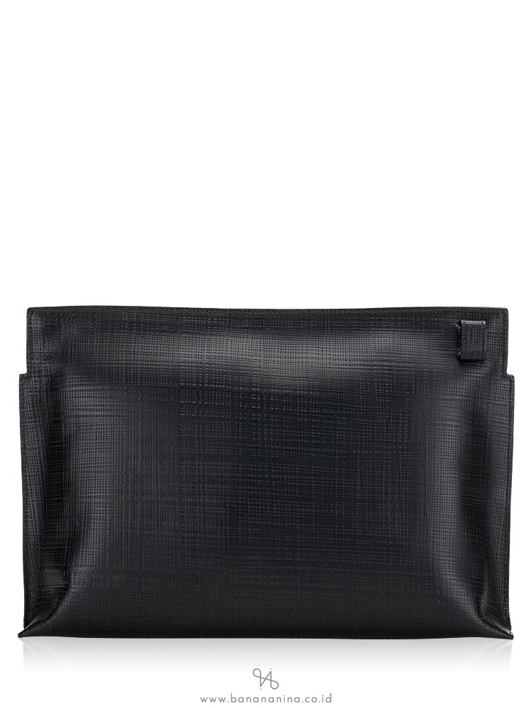 LOEWE T Pouch Linen Black