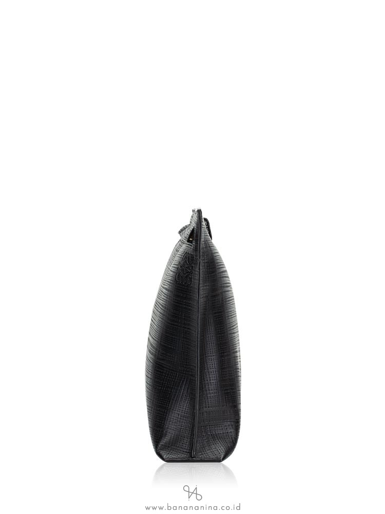 LOEWE T Pouch Linen Black