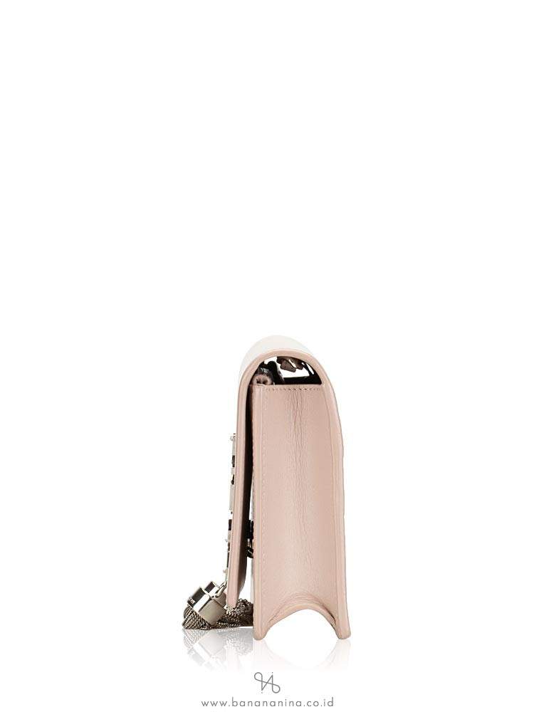 YSL Kate Tassel Chain Shoulder Bag Pale Blush