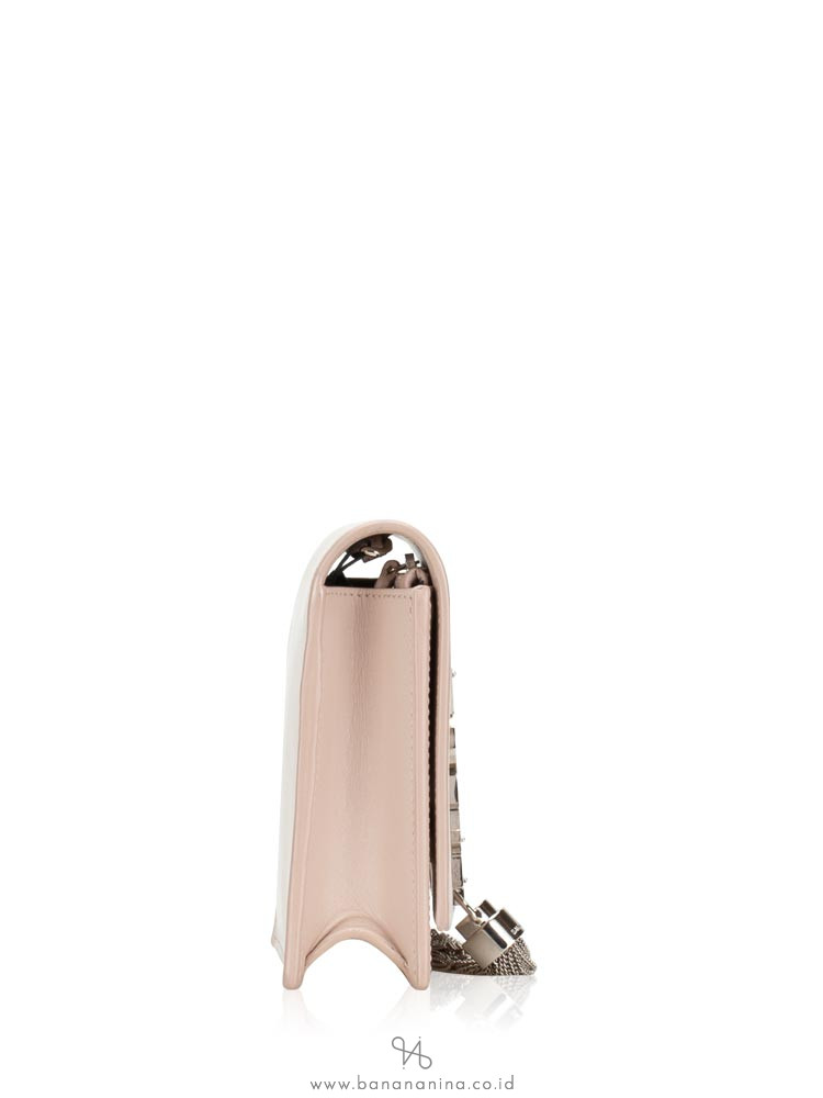 YSL Kate Tassel Chain Shoulder Bag Pale Blush