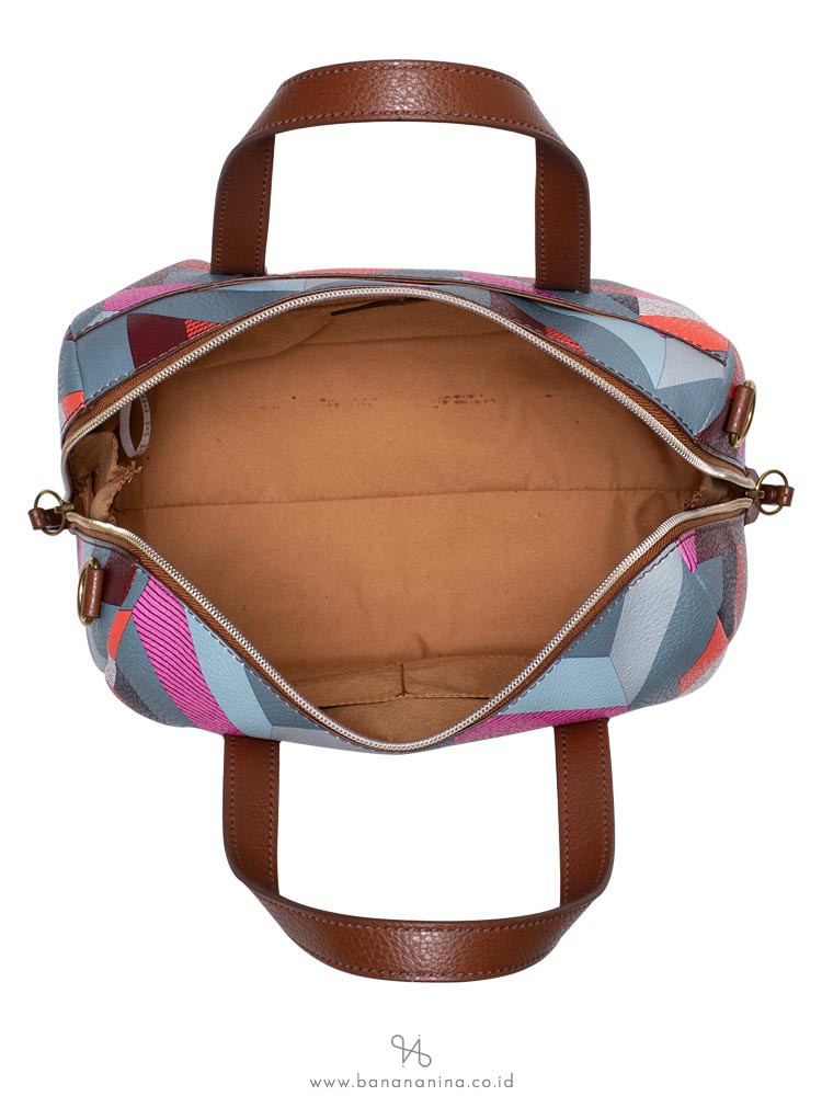 FOSSIL SHB2032998 Sydney Satchel Chevron Multi