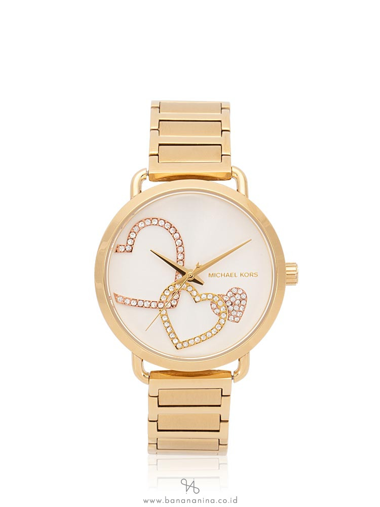 MICHAEL KORS MK3824 Portia Stainless Gold