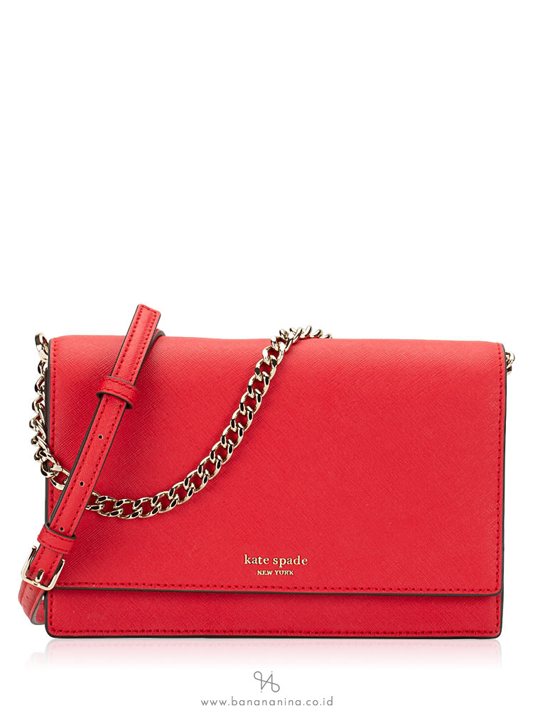 KATE SPADE Cameron Convertible Crossbody Hot Chili