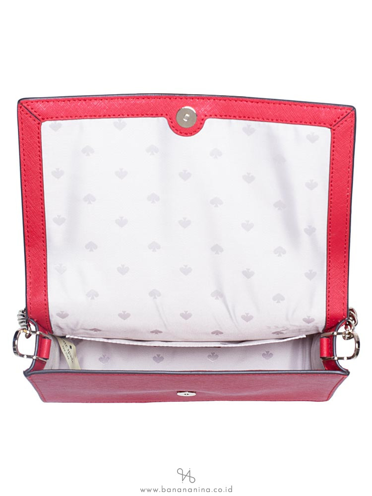 KATE SPADE Cameron Convertible Crossbody Hot Chili