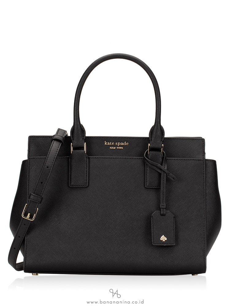 KATE SPADE Cameron Medium Satchel Black