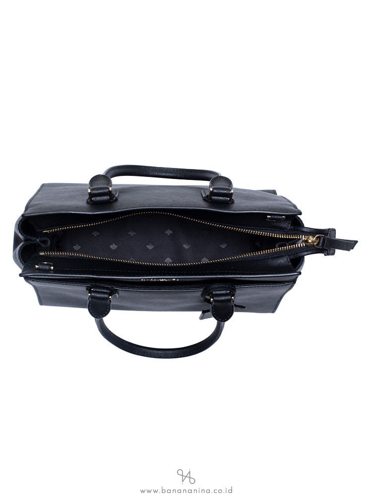 KATE SPADE Cameron Medium Satchel Black