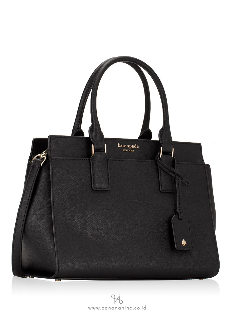 KATE SPADE Cameron Medium Satchel Black