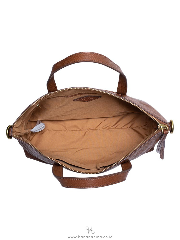FOSSIL SHB1853210 Jenna Satchel Medium Brown