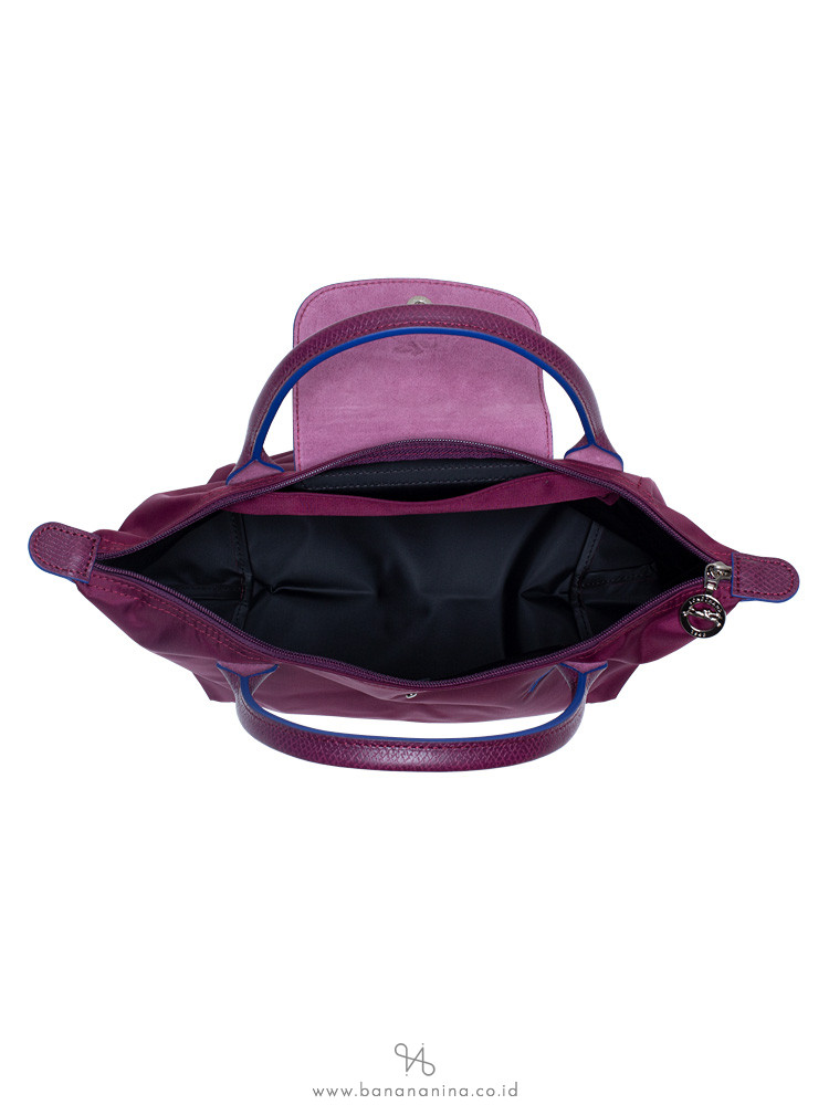 LONGCHAMP Le Pliage Club Small SH Plum