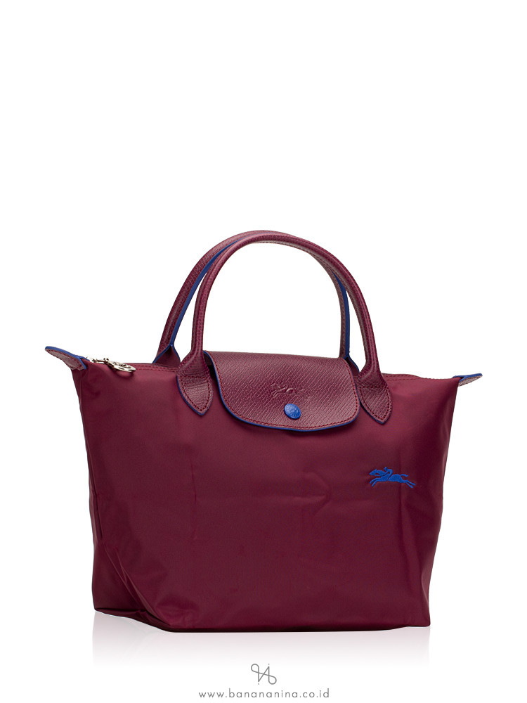 LONGCHAMP Le Pliage Club Small SH Plum
