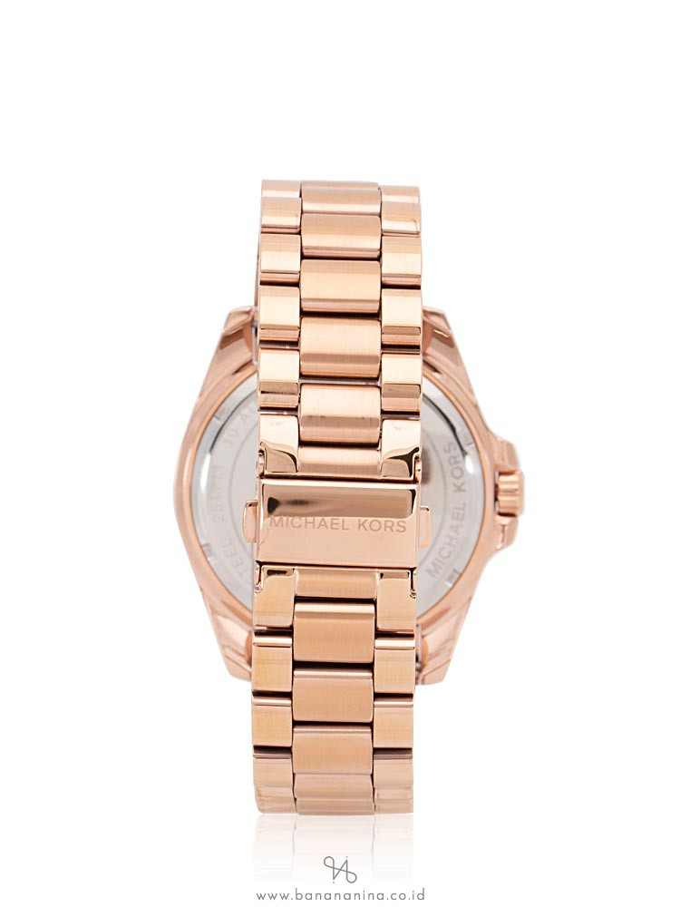 MICHAEL KORS MK6437 Bradshaw Pave Stainless Rosegold