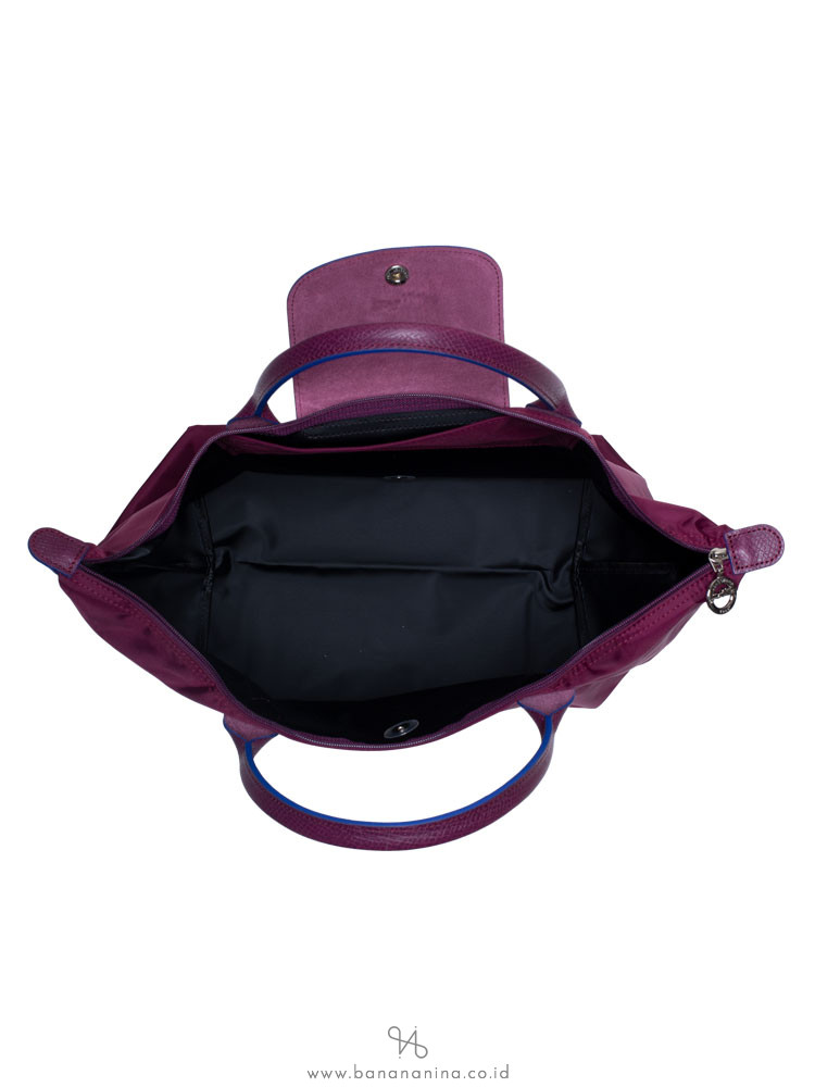 LONGCHAMP Le Pliage Club Medium SH Plum