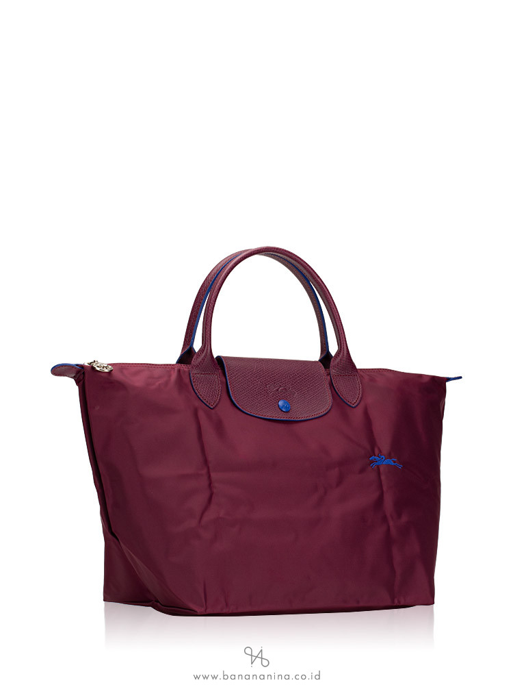 LONGCHAMP Le Pliage Club Medium SH Plum