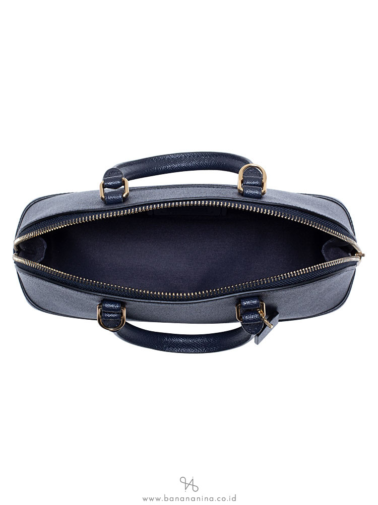 COACH 27591 Crossgrain Mini Sierra Satchel Midnight