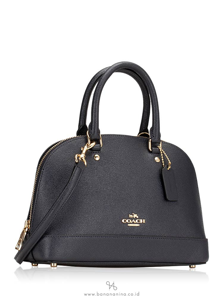 COACH 27591 Crossgrain Mini Sierra Satchel Midnight