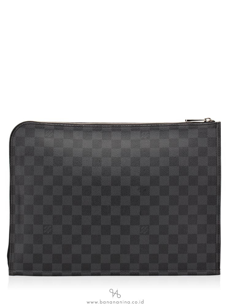 LOUIS VUITTON Damier Graphite Porte-Documents Voyage PM