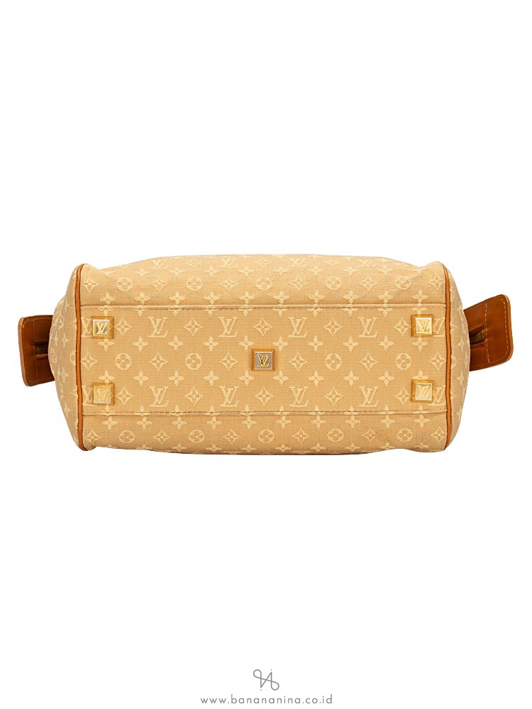 LOUIS VUITTON Mini Lin Josephine PM Beige